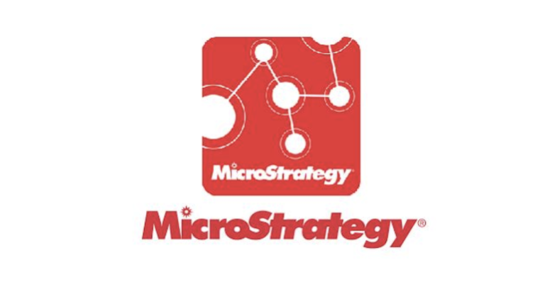 Logo, representing the MicroStrategy Bitcoin investment strategy and commitment to cryptocurrency An image illustrating stacks of golden Bitcoins next to a rising financial graph, overlaid with the MicroStrategy logo. The background can feature subtle stock market elements to emphasize the connection between stock sales and cryptocurrency investments